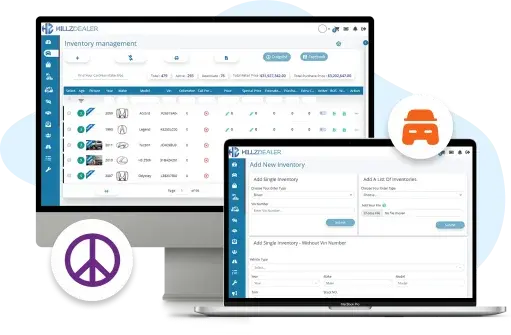 HillzDealer vehicle inventory management for franchise dealerships
