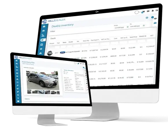 HillzDealer franchise dealership reporting and management dashboards