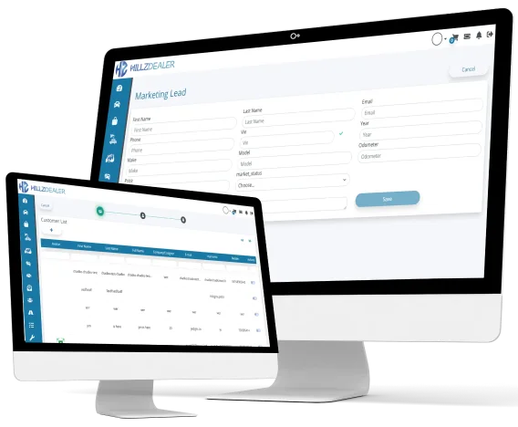 HillzDealer automotive CRM customer communication history