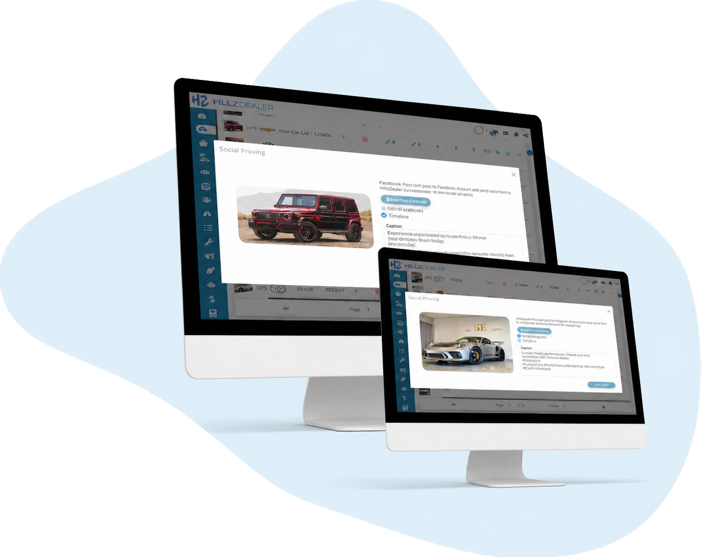 HillzDealer automotive digital marketing tools for dealership inventory and lead generation