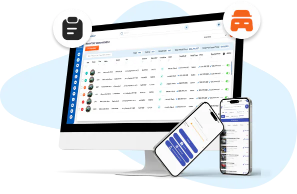 HillzDealer vehicle inventory lifecycle from acquisition to sale