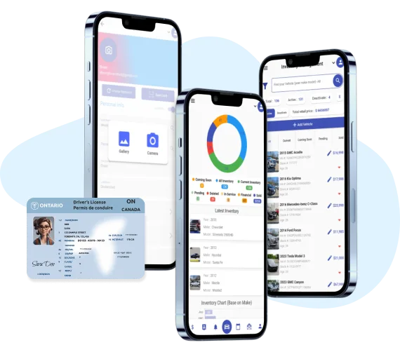 HillzDealer driver's licence scanner for automotive dealership customer workflows